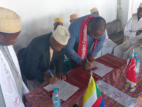 Intronisation du 13e Délégué SWAUTI à Ngazidja