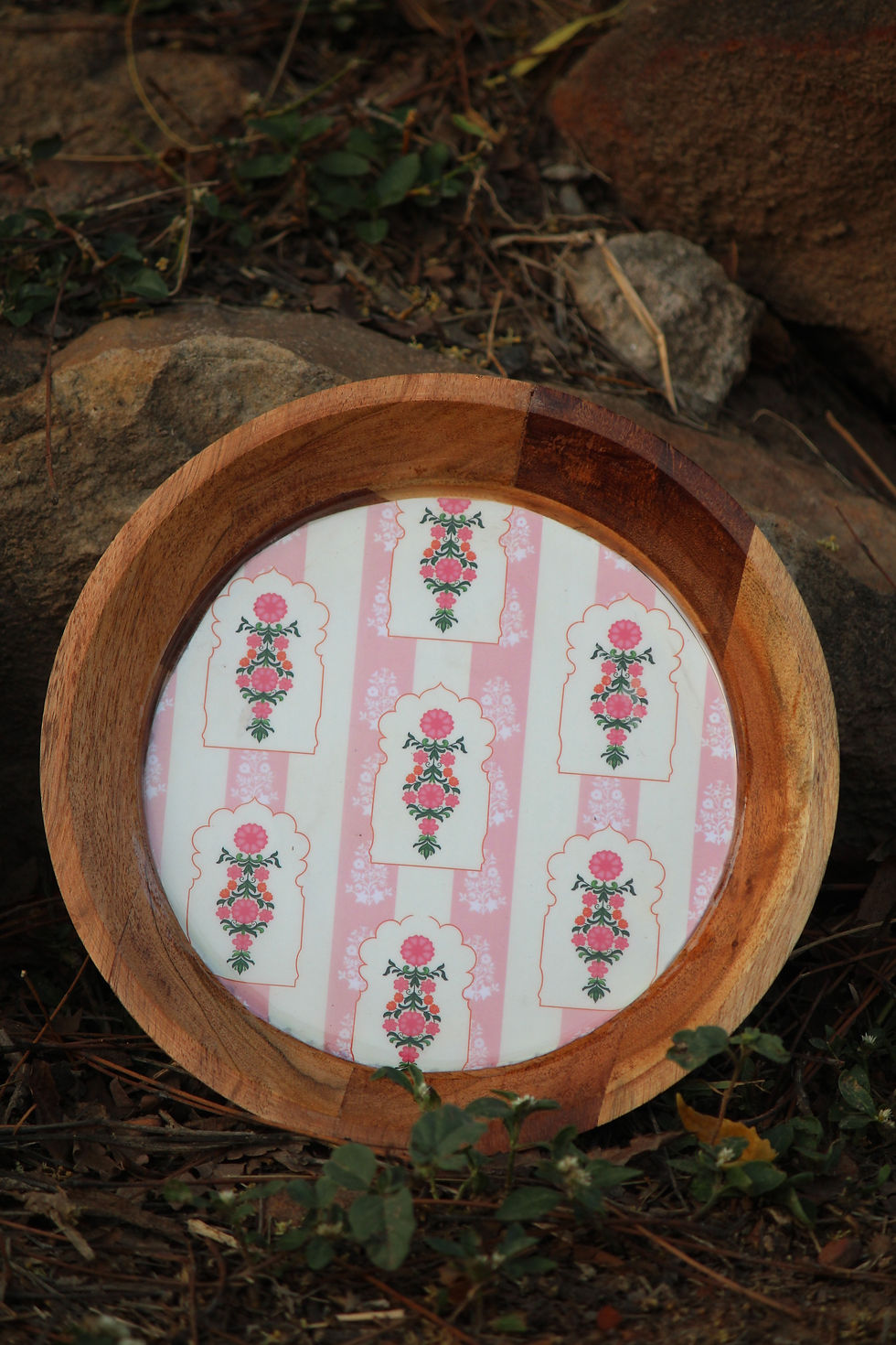 Thumbnail: Morphed Gulistan Wooden Plate