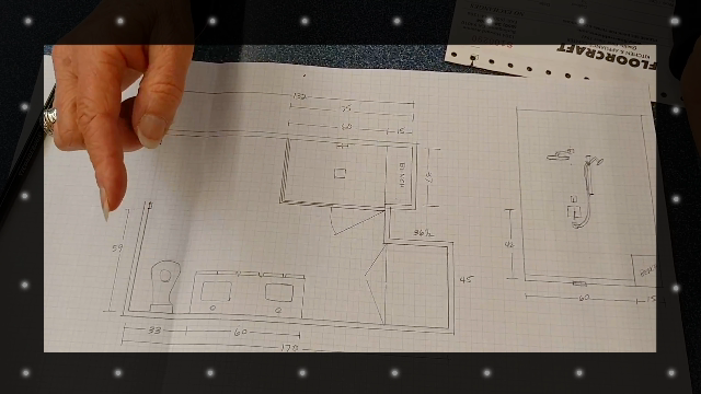 Bathroom Design - Sketch Layout