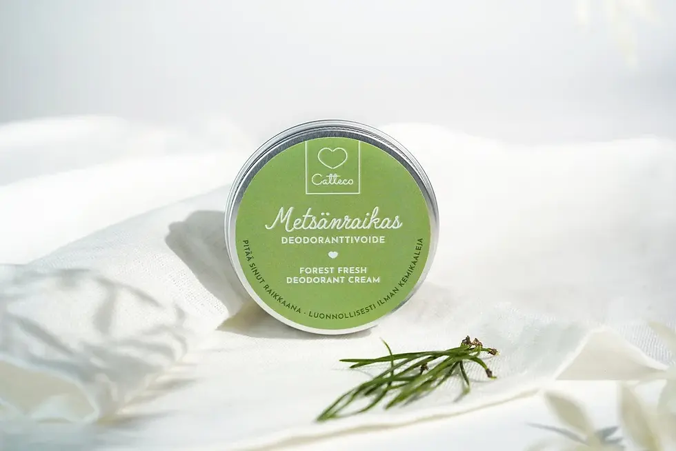 Metsänraikas deodoranttivoide