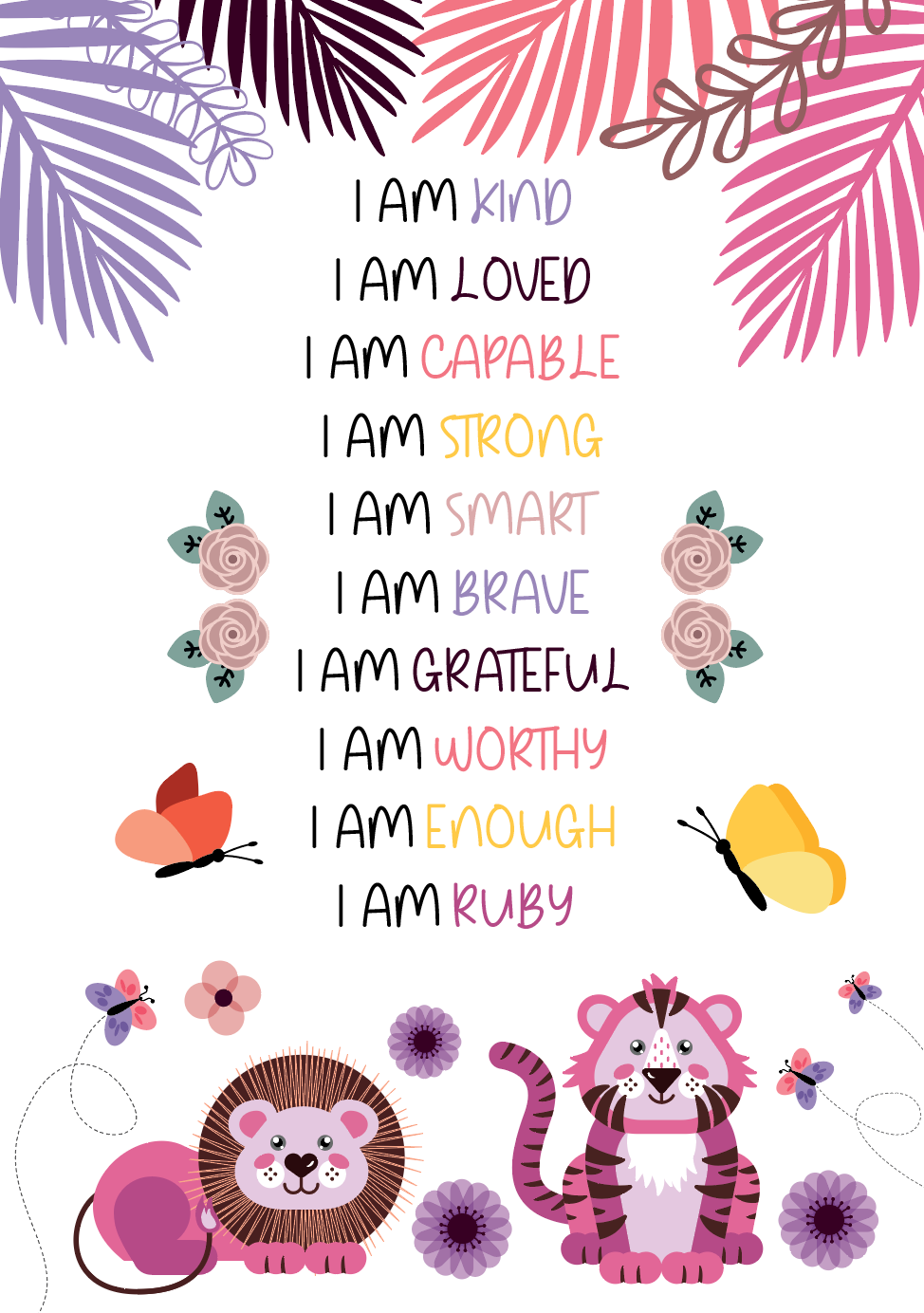Thumbnail: Wild one positive affirmations