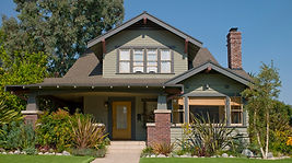Beautiful Home with Yellow Door