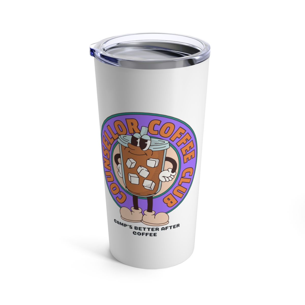 Coffee Tumbler 20oz - Camp's Better After Coffee