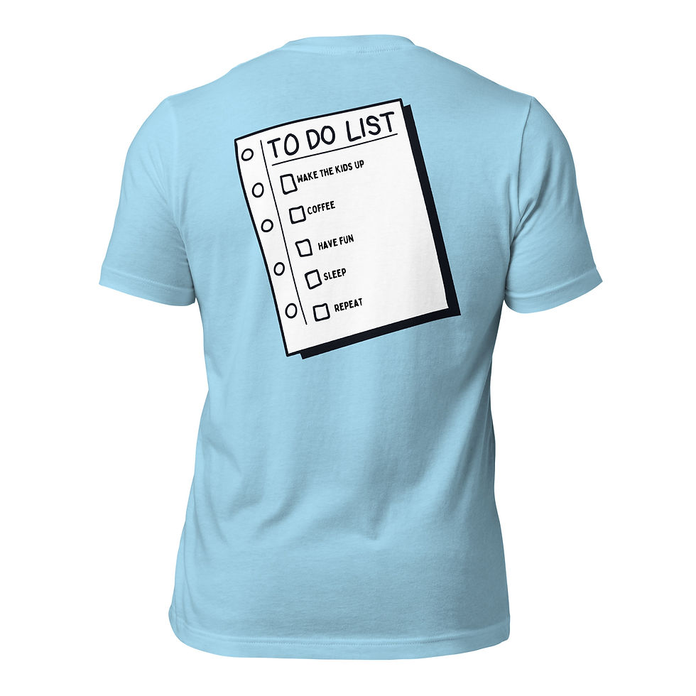 Thumbnail: Counsellor To Do List Unisex t-shirt