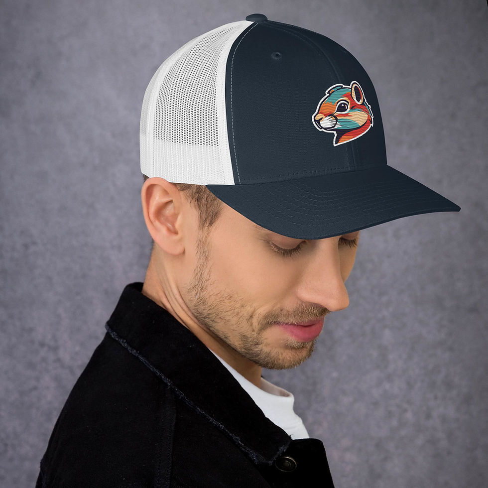Thumbnail: The Chipmunk: Trucker Cap