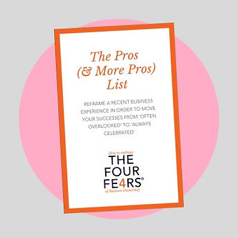 The Pros (& More Pros) List