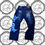 Miniatura: Jeans Kali king blu