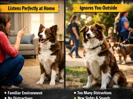 Why Does Your Dog Only Listen at Home?