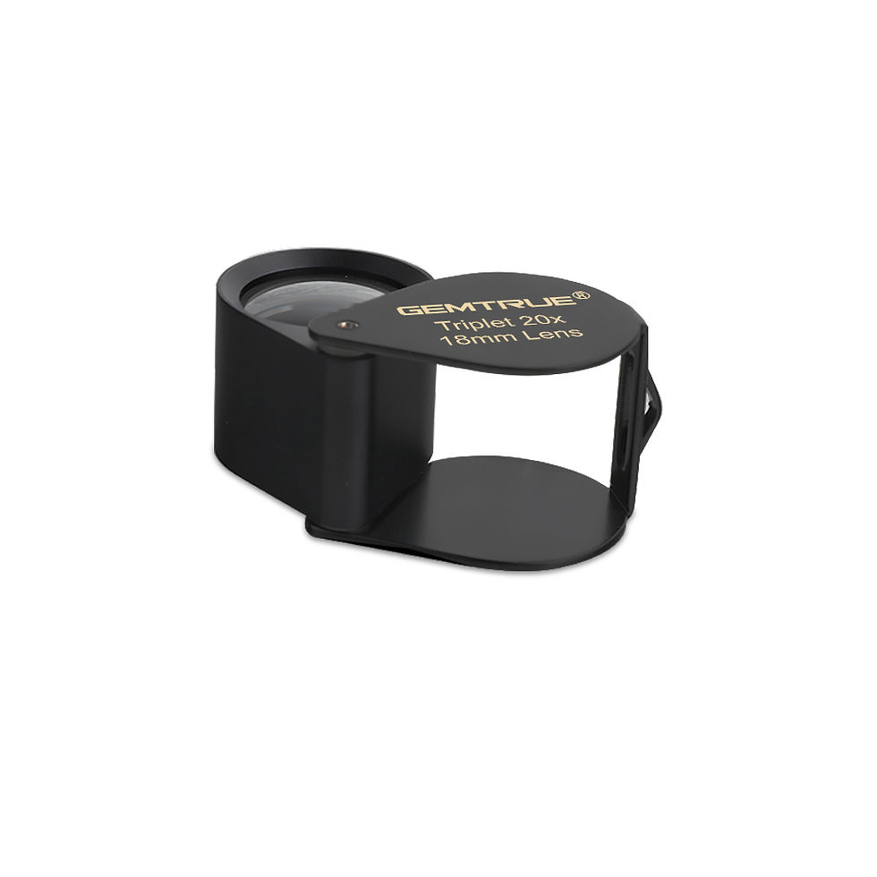 Thumbnail: DK703002 Diamond Loupe High Power Triplet 20x 18mm Black