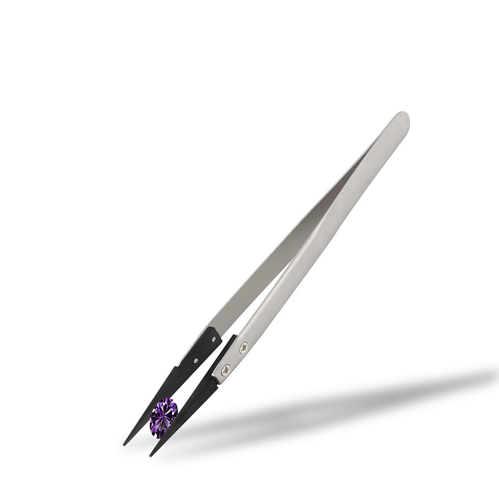 Thumbnail: DK2504 - Diamond Tweezers with Plastic Tip