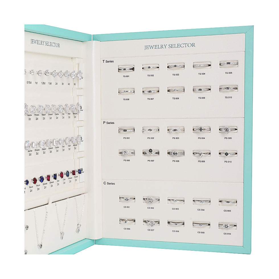 Thumbnail: DK112 – Jewelry Builder Kit by GemTrue | Ring Earring Necklace Display Set