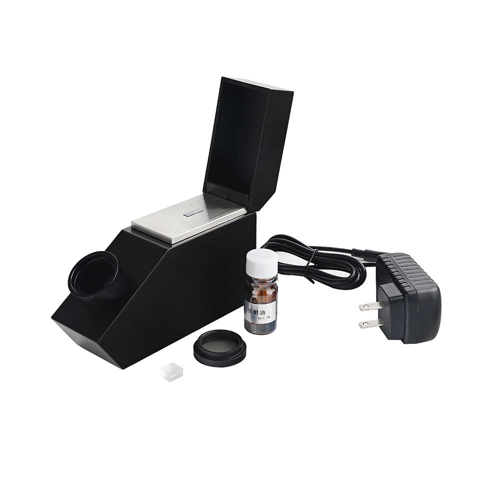 Thumbnail: DK91006-500 High quality Gem Refractometer with built-in light source