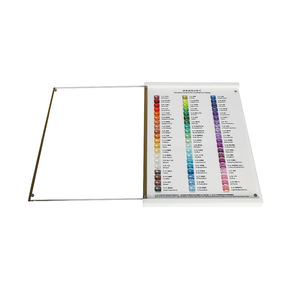 Thumbnail: DK113-B Crushed Ice CZ Colour Card