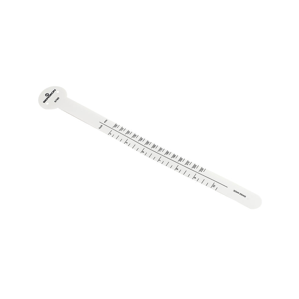 Thumbnail: DK73011  - Bracelet Gauge with mm and Inches.