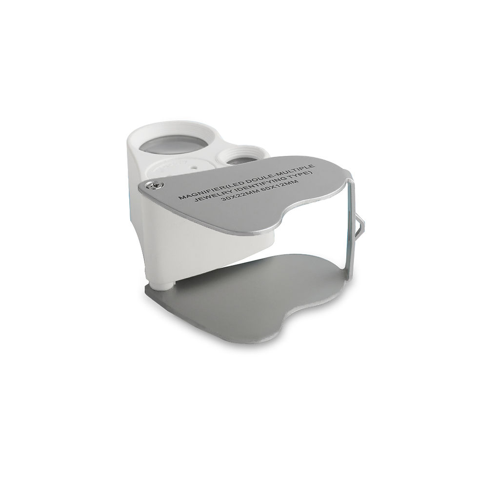 Thumbnail: DK09100 Diamond Loupe Illuminated - LED Double lens