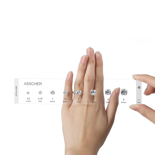DK110-3 GemTrue Diamond Selector - Visual Diamond Size and Shape