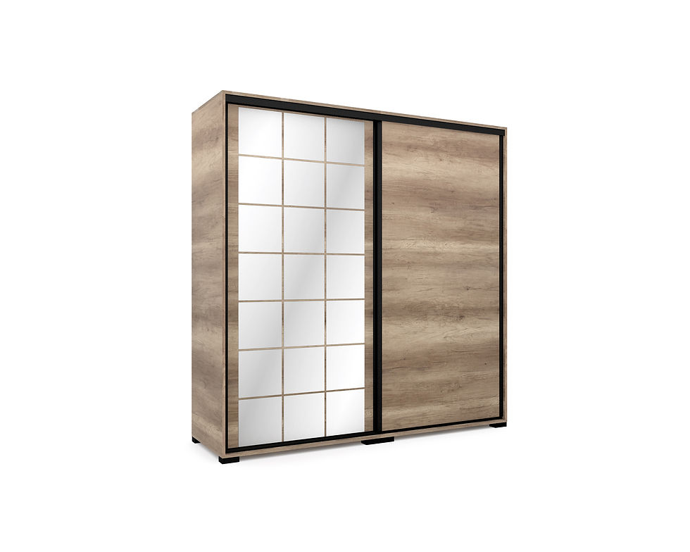 Indexkép: Omaha Tolóajtós Gardrób Bal Tükörrel (FP)