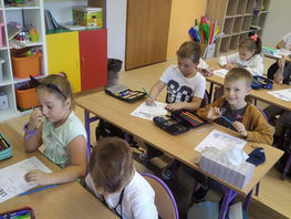 Klasa 1 ciężko pracuje!!!