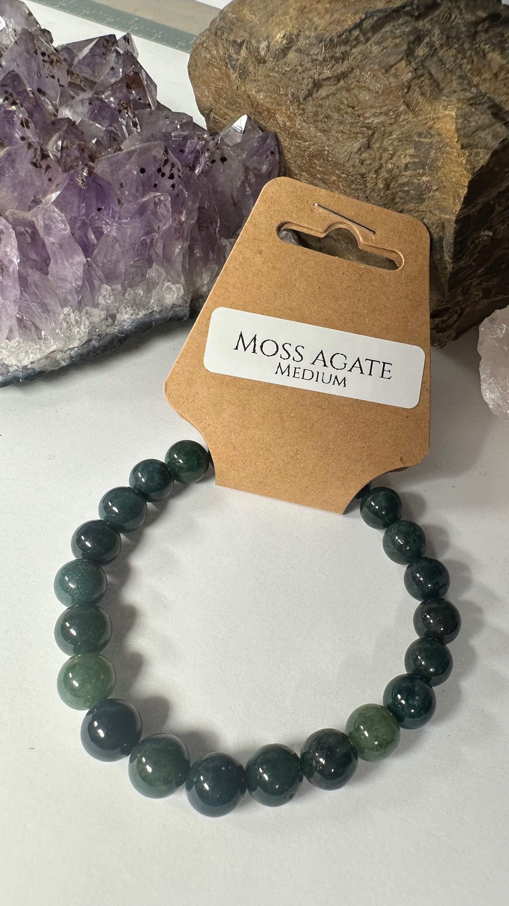 Moss Agate Bracelet