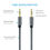 Thumbnail: 3.5mm Male to Male Braided Audio Cable