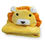 Thumbnail: Animal Hooded Bath Towel