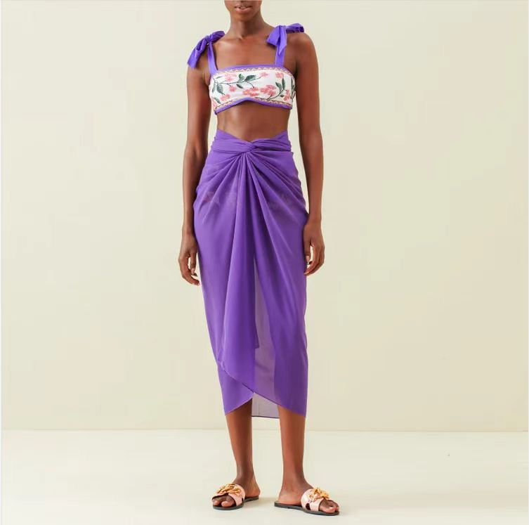 Thumbnail: Bikini Swimsuit Set 3 Pieces