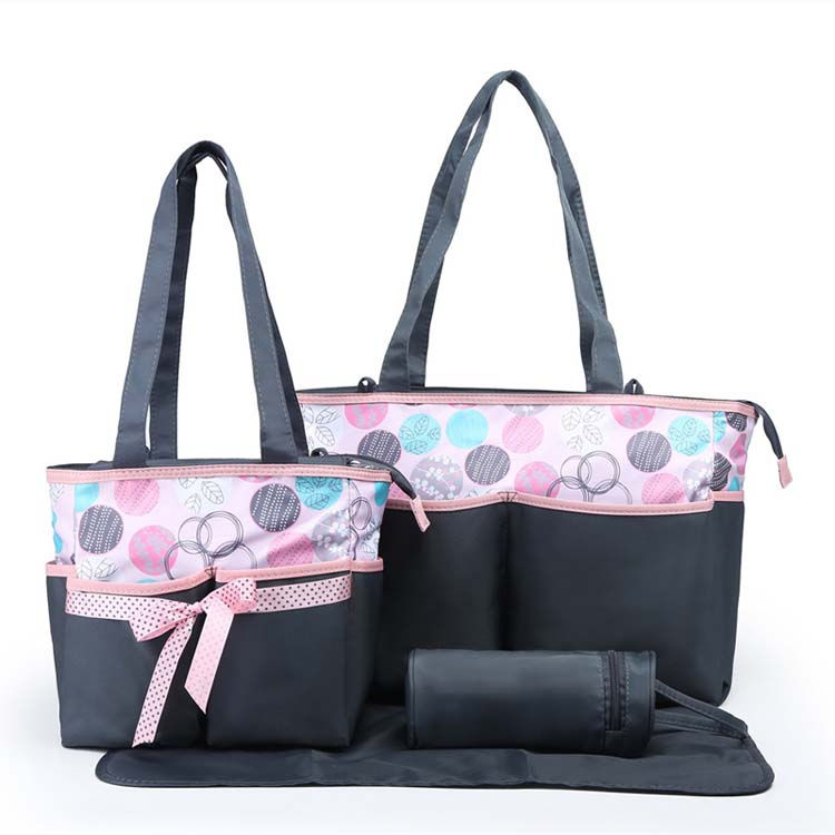 Thumbnail: Baby Diaper Bag 4 Piece Set
