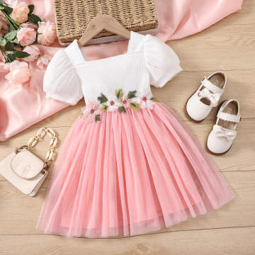 Pink Floral Dress