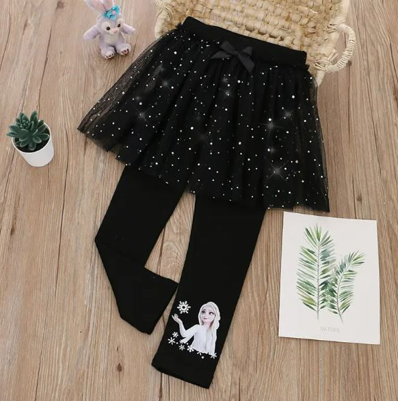 Thumbnail: Disney Elsa Skirted Leggings