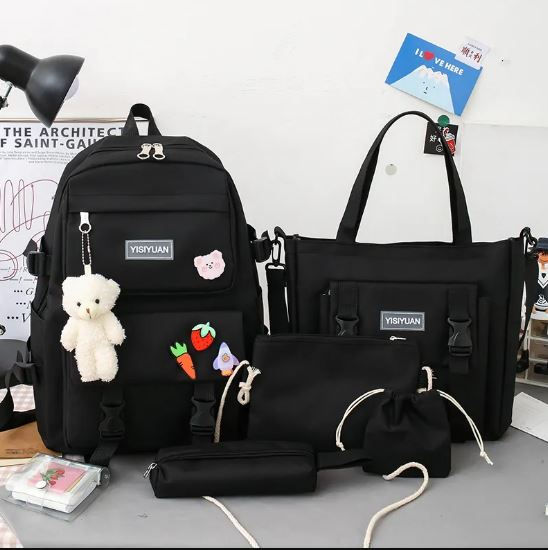 Thumbnail: 5 Piece Student Backpack Set