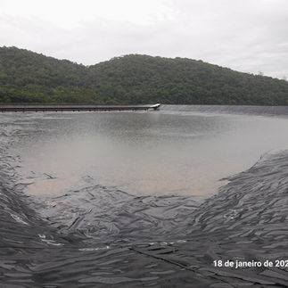 Reforma do tanque aerado do sistema de lodos ativados da ETE Nova Esperança com acompanhamento da Geossintec - EMASA