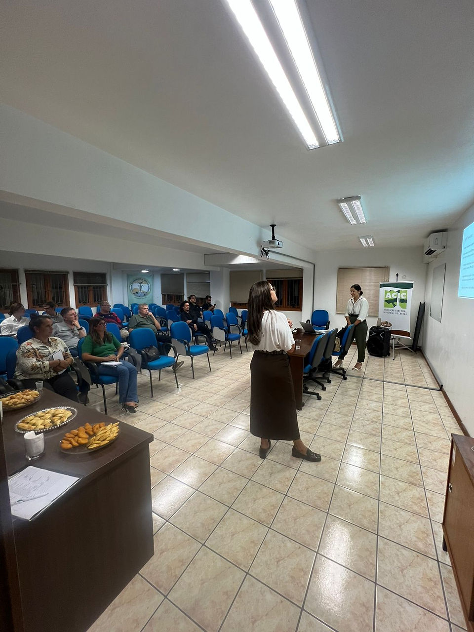 Palestra de Atualização Tributária, na sede da ACIC