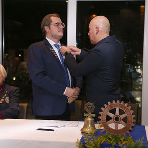 ACIC esteve presente na posse da nova diretoria do Rotary Club de Canela