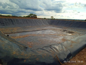 Utilização de geomembranas em diques e açudes 