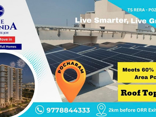 Sustainable Living: How Eco-Friendly Apartments Cut Costs & Elevate Living in Pocharam