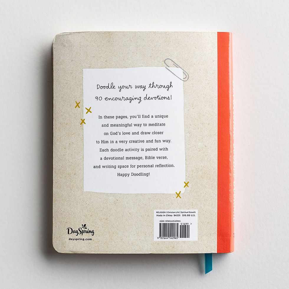 Thumbnail: The Devotional Doodle Journal back