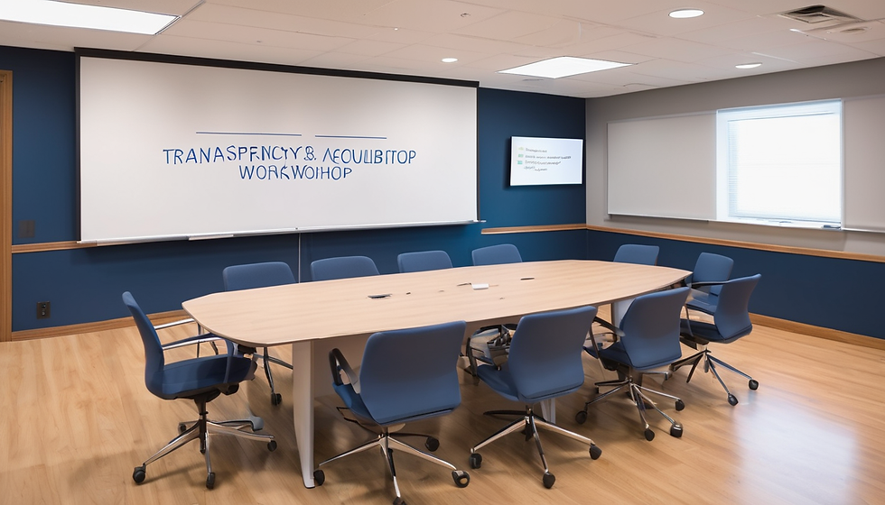 Transparency & Accountability Workshop
