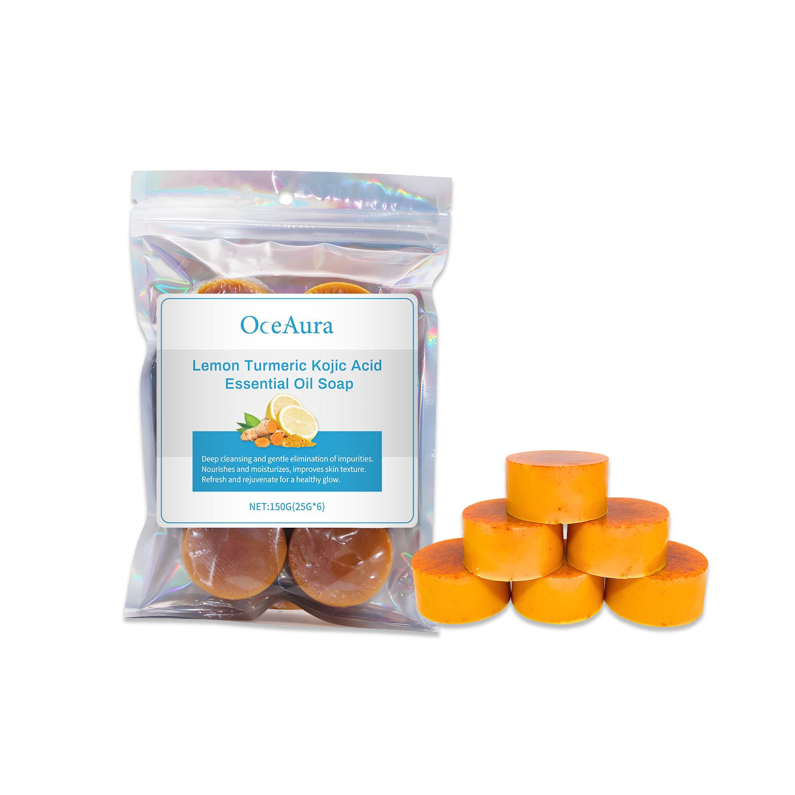 Kojic Acid Turmeric & Lemon Cleansing Bar