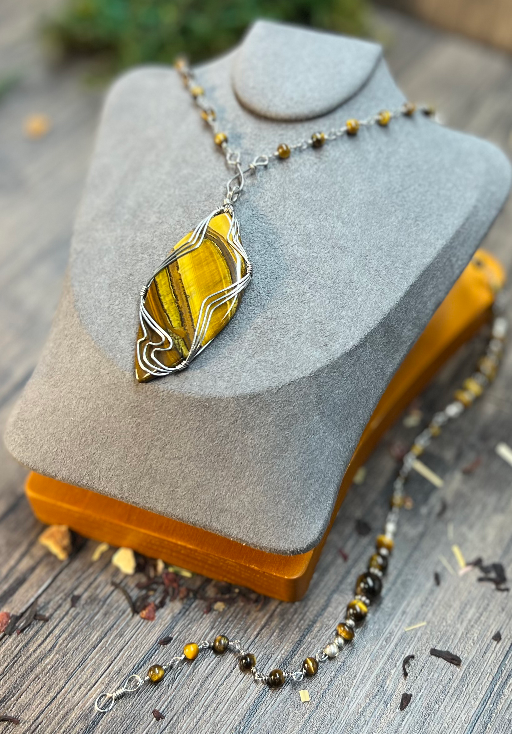 Tigers Eye Necklace