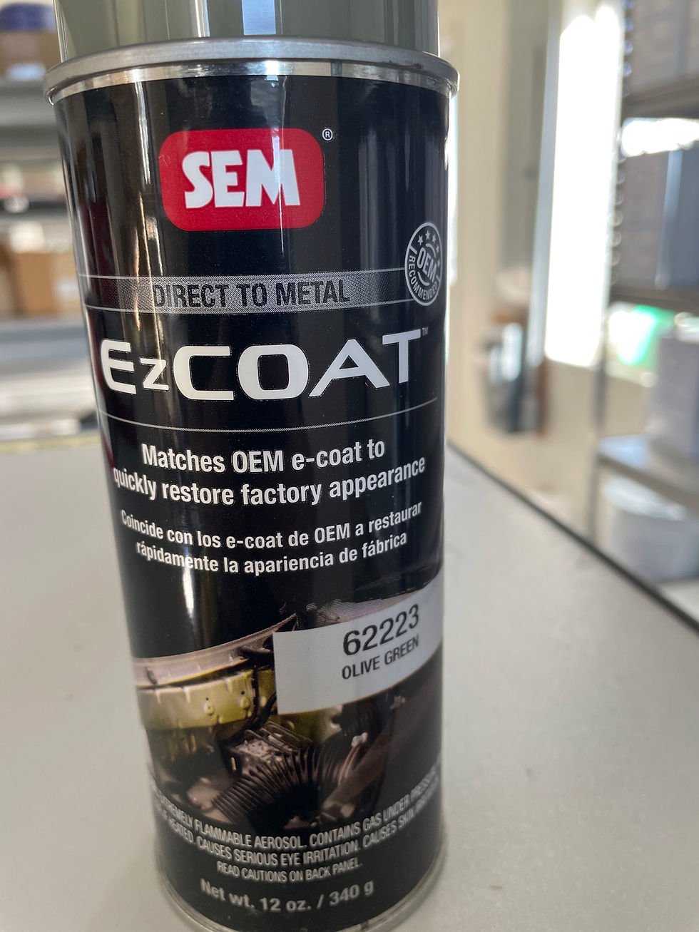21600 EZ Coat Olive Green DTM Primer