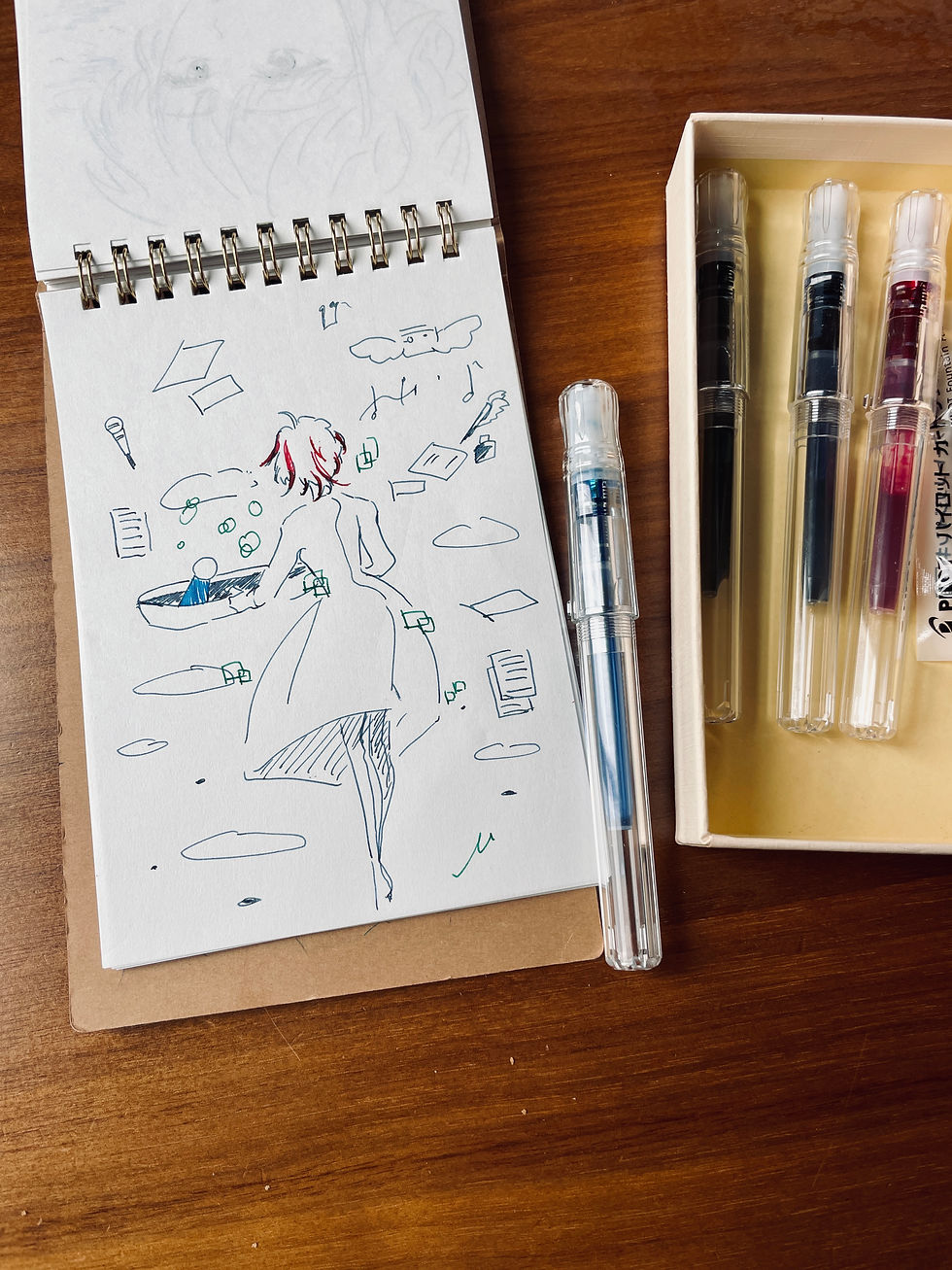 ψ's desk