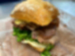 岩中豚バーガー