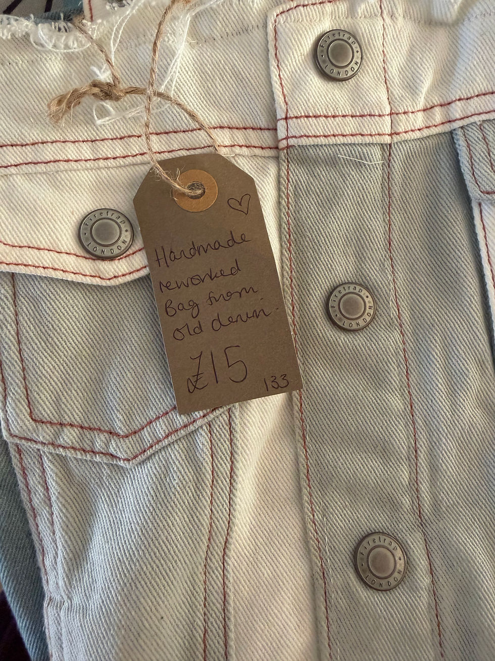 Thumbnail: Reworked denim bag