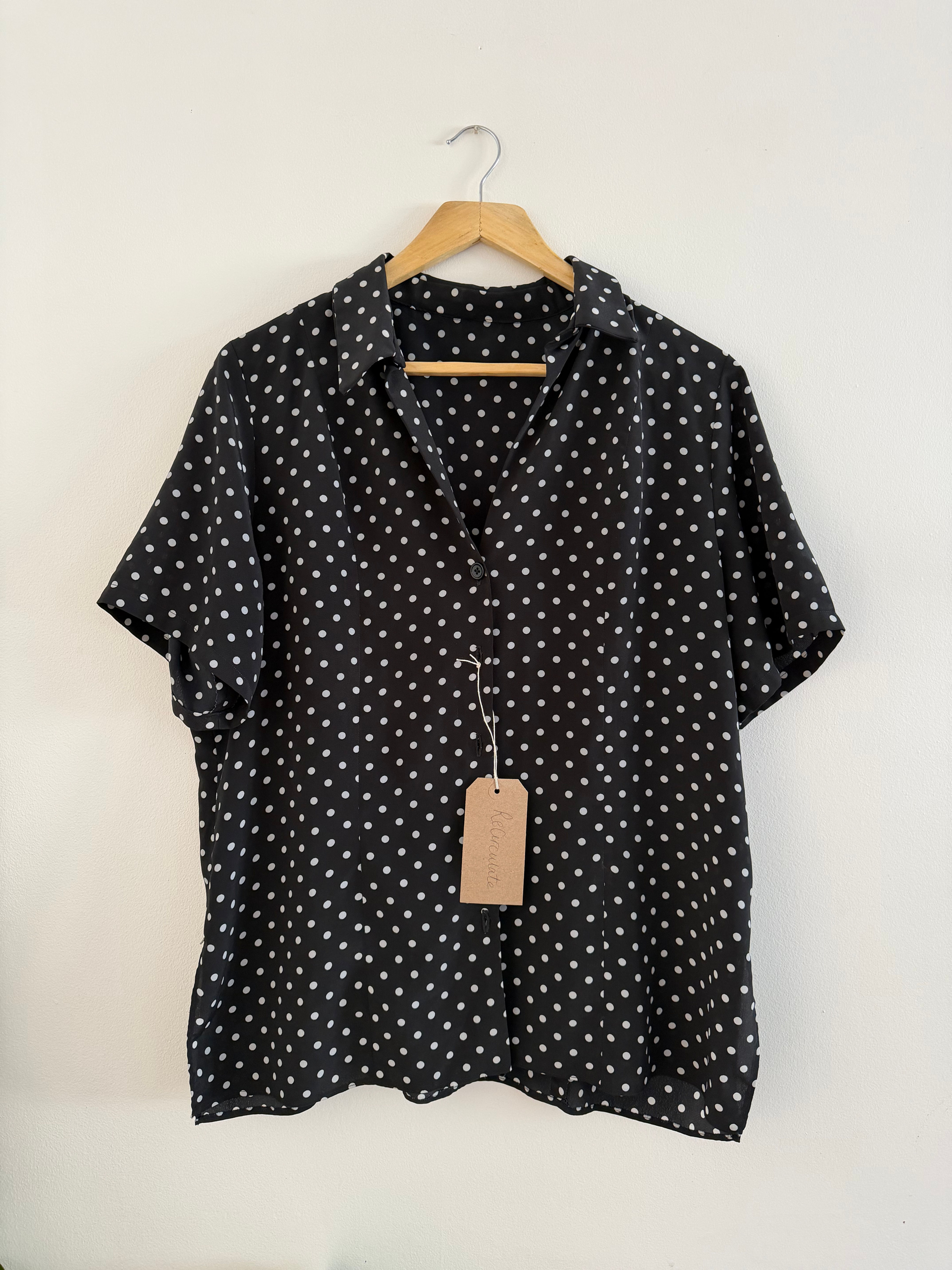 Handmade Polka dot shirt