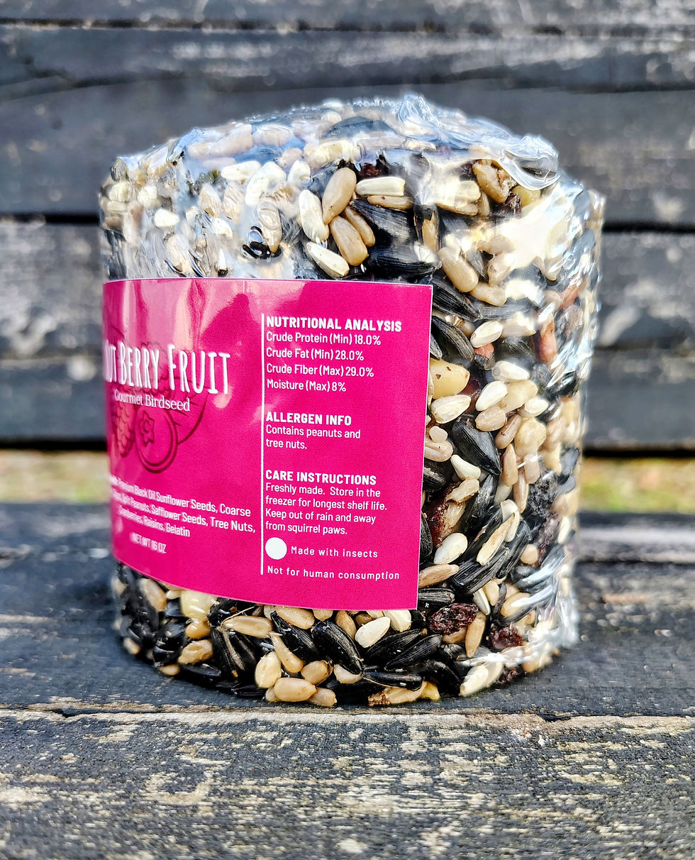 Thumbnail: Junior Birdseed Cylinder (Nut Berry Fruit) - 3 Pack