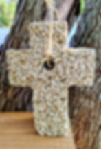 Thumbnail: Cross Birdseed Ornament - 2-Pack