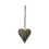 Thumbnail: Rustic Hanging Heart - 16cm