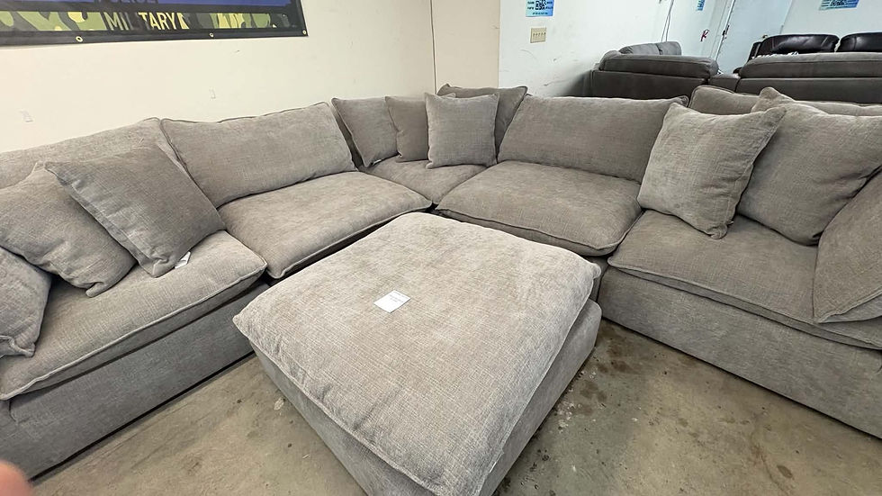 Thumbnail: Gray modular cloud sectional 