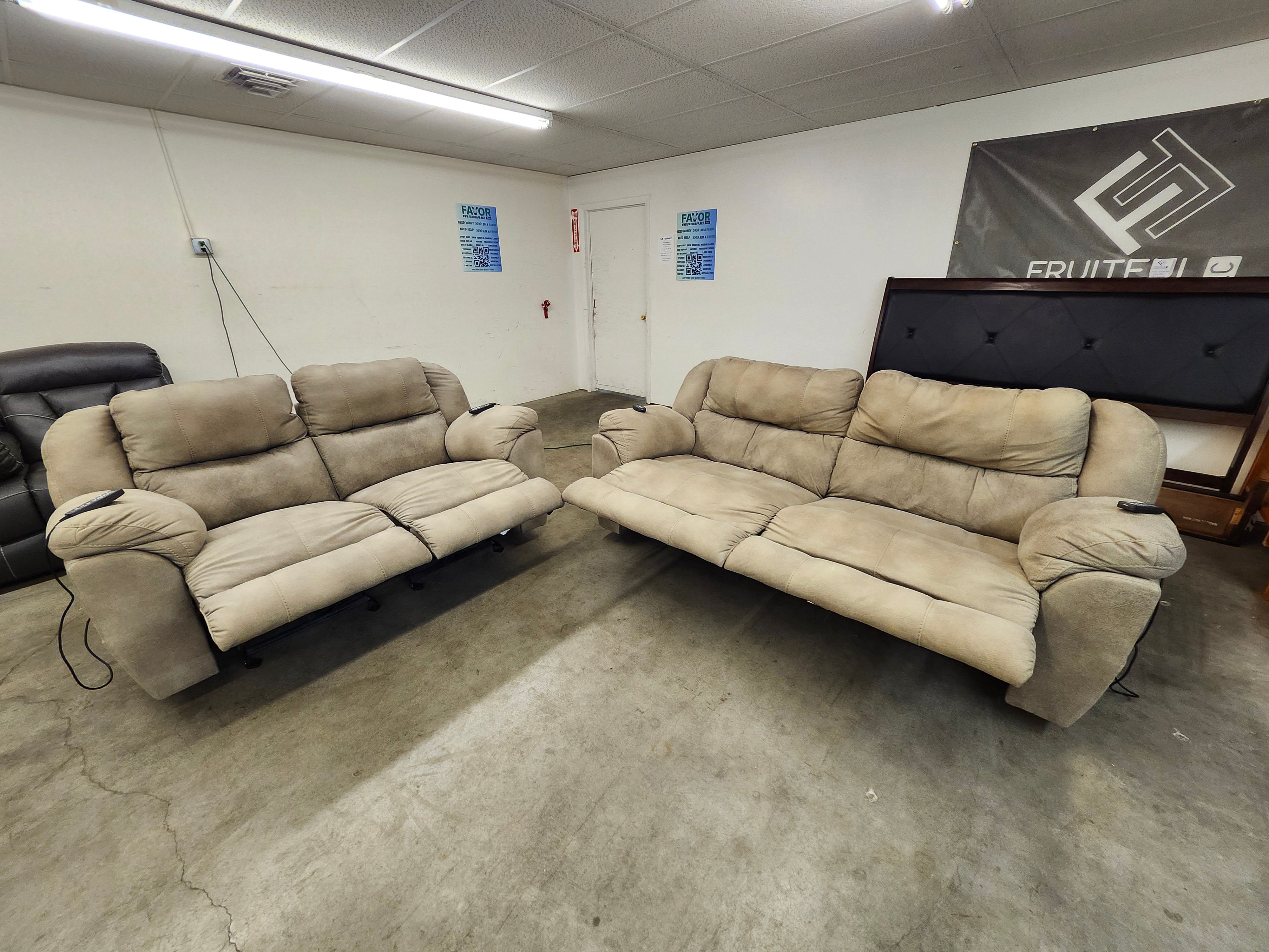 Couch Loveseat Massaging Recline