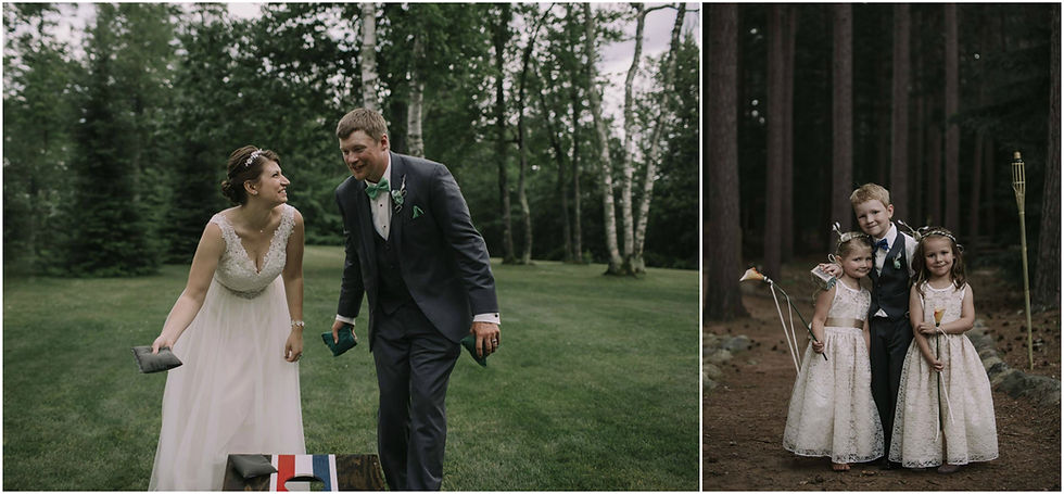 Northern Wisconsin Wedding Lace & Brass Events // Magdalene Photography